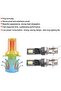 2pcs LED headlight bulb, 2525 12LED car vehicle headlight replacement for H3 headlight bulb DC12V-24V white 6500K-7500K - 5