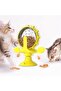 Colorful Educational Cat Toy with Suction Cup, Bell, Interactive Rotatable Food Container - 5