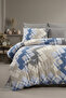 Linevra Cotton Single Fitted Sheet Duvet Cover Set |   Premium Series |   Elastic Fitted Sheet - 2