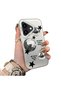 iPhone 16 Plus Compatible Minimalist Black Star Case, Durable Protective Case for Daily Use - 2