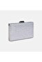 Women's Silver Stone Chain Strap Evening Bag - 3