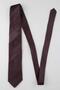 Navy Blue Orange Small Pattern Italian Silk Pleated Tie Est219 - 5