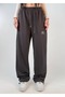 Star Embroidered All Seasons Wearable Adjustable Leg Loose Sweatpants - 2