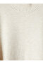 Lcw Vision Ecru Half Turtleneck Women's Knitwear Sweater - 6