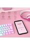 60% Wired RGB Gaming Keyboard, 61 Keys Portable Mini Compact Keyboard with 11 Chroma RGB Backlit, AB - 4