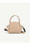 Parma Women's Hand and Shoulder Bag with Zipper Detail and Adjustable Strap - 5