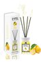 Lemon Reed Diffuser 120ml | Fresh Citrus Room Fragrance with 4 Bamboo Sticks | Energizing Home Scent