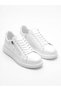 Zrk-X309 Premium Alexandre White Zipper and Lace-Up Casual Men's Sneakers - 5