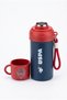 Unisex School Backpack Travel Daily Bag Pen Holder Steel Flask Thermos Set of 3 Plsetmtr26 - 7