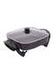 6L large-capacity multi-functional medical stone electric hot pot, 8-in-1 non-stick low-smoke electric frying pan, equipped with 5-level temperature controller, suitable for family gatherings - 2