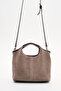 Women's Shoulder Bag Stone-Brown Sly510 - 2