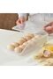 Compact Plastic Egg Storage Box, High Grade, Space-saving Refrigerator Egg Tray, Multi-functional Eg - 3