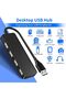 موزع USB، محول USB 2.0 بـ 4 منافذ لتوسيع إمكانات الكمبيوتر المحمول ومحركات الأقراص الفلاشية ووحدات التحكم والطابعات - 3