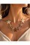 Mini Bohemian Starfish Necklace – Summer Necklace with Natural Texture - 2