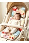 1Pc Cotton Mesh Reversible Stroller Seat Cushion Shock Absorbing Spine Support Universal Fit - 8