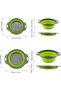 Sink strainer basket Collapsible Drain Basket Colander Fruit Vegetable Wash Basket Strainer Collapsi - 2