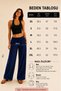 Women's Linen Trousers with Elastic Waist and Loose Fit - 6