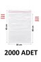 2000 Pieces 30X40+5 cm Transparent Nylon Bags with Polyethylene Tape 30X45 cm Adhesive Flat Pe Bags