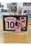 Lionel Messi Inter Miami #10 Pink Jersey Ballon d'Or Acrylic Table Display Frame | Football Sports Memorabilia | Gift for Soccer Fans | Room Office Decor - 4