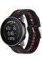 حزام معصم سيليكون بديل متوافق مع ساعات Suunto RUN/Race S/Race/Vertical/9 Peak Pro
