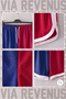 Volleyball Printed Jersey Sports Training Shorts with Piping Detail - 2