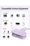 شريط طاقة للسفر بقوة 65 واط بتقنية GaN مع منافذ USB (2 منفذ USB-A/2 منفذ USB-C)، قابس مسطح مع منفذين USB - 6