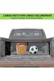 Vehicle Trunk Organizer Solution, 130x45cm Elastic Cargo Net for Pickup and SUV, Complete Kit with M - 2