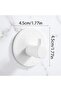 Suction Hooks,Stainless Steel Suction Bathroom Towel Hook, Suction Hook Shower Traceless Wall Hooks, - 3