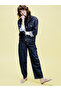 Esvab • Modern & Distinctive Shirt Roba Collar Women's Jean Jacket - 2