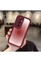 Realme C65 4g Compatible Burgundy Blur Gradient Star Pattern Silicone Case, Aesthetic Shockproof - 2