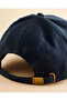 Men Navy Embroidered Cap - 4