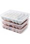 Egg Trays Clear 34-Grid Egg Storage Box | Refrigerator egg organizer for safe, tidy storage - 5