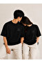 Lover's Combination Hugging Couple Printed 2-Piece Oversize T-Shirt Set - 2