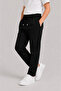 Men's Black Children's Casual Sweatpants |   Jogger Cut Comfortable Fit School Trousers with Side and Back Pockets - 2