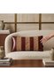 Mosaic Luxury Leather and Fabric Matching Decorative Throw Pillow Modern Stylish Plain Design - 4