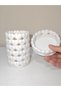 Sweet Hearts Set of 2 Aesthetic Heart Makeup Organizer and Jewelry Organizer - White 11cm - 5