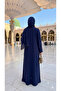 Leyla Model Stone Detailed Shawl Gift for Umrah and Hajj - 2
