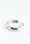 Oval Shaped Clamp Silver - 2
