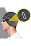 Winter hat set fluorescent green 2pc cycling/ski windproof. - 4