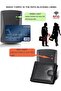 Men's bi-fold wallet black. - 5