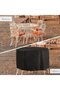 Patio Furniture Protective Cover - Waterproof Round Table Outdoor and Chair Dust for Patios, Gardens, Balconies 227x100 cm - 2