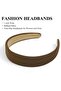 Headbands 4pc vintage elastic crisscross coffee/beige/navy/black. - 2