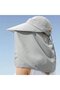 Fisherman hat with face shield neck cover UPF50+ detachable brim. - 5