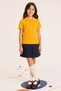 Unisex Children's 2-Piece Polo Collar Short Sleeve School T-Shirt - 2
