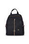 Burkley Aveline Onyx Black Pu Leather Women's Backpack - 3