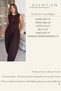 Comfortable Brown Shalwar Jumpsuit with Waist Detail - 2
