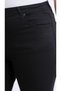 Women's Black Plus Size High Waist Skinny Leg Black 5 Pocket Jean Pants - 4