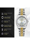 Women's Analog Silver Dial Watch - LC08210.230 - 7