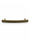 Antique Yellow Furniture Cabinet Handle 128 mm Wicker Patterned Kitchen Drawer Handle Set of 5 - 4