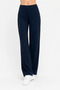 High waist loose leg Palazzo Pants - 2